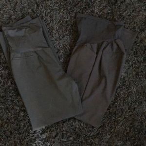 Maternity trouser pants (two pairs)